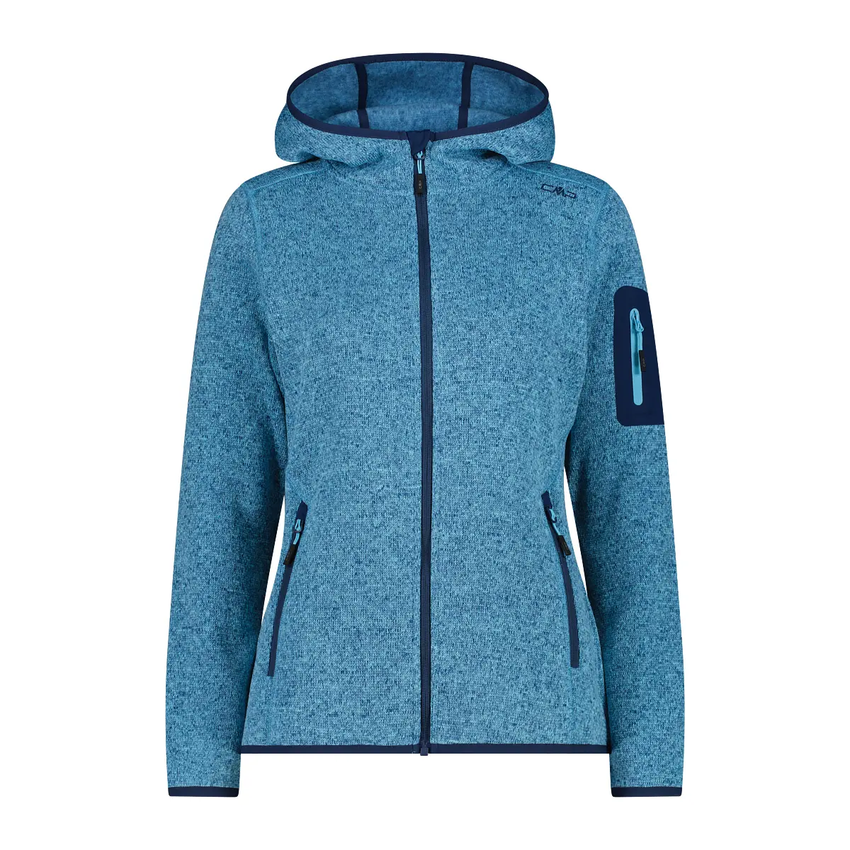 Cmp Women's Bleu Hooded Fleece