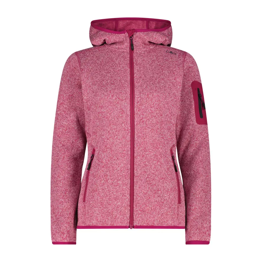 Women's hooded fleece CMP