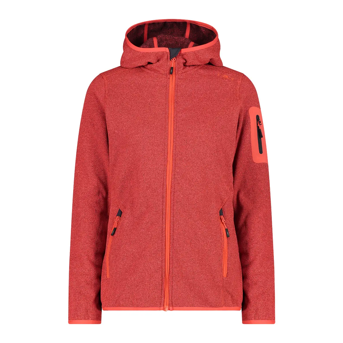 Cmp Women's Rouge Hooded Fleece