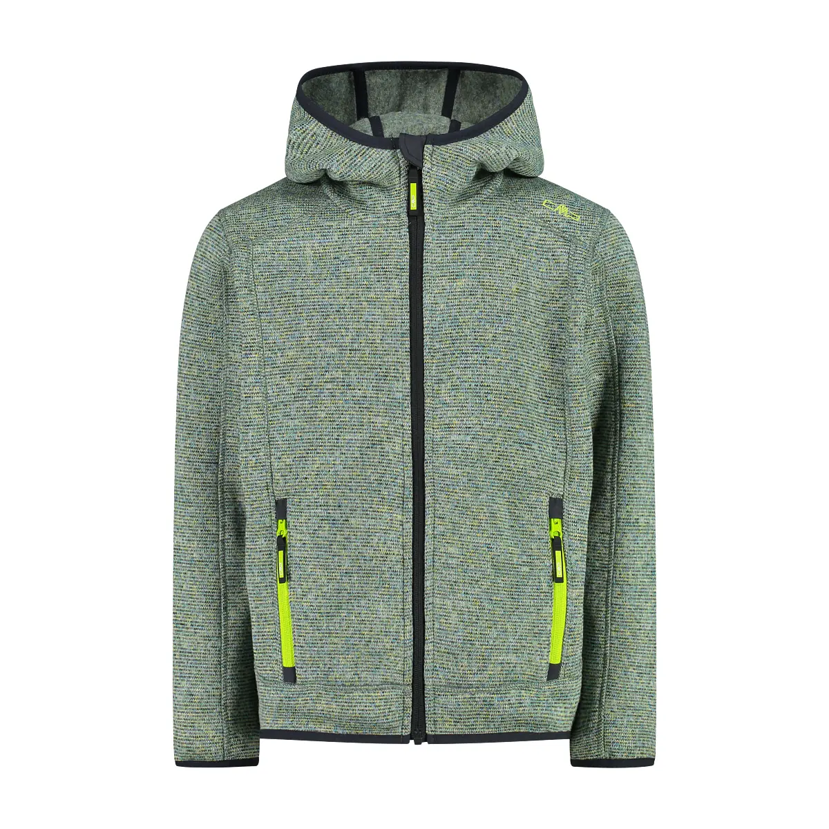 Cmp Boys Vert Children's Hooded Fleece Fixe