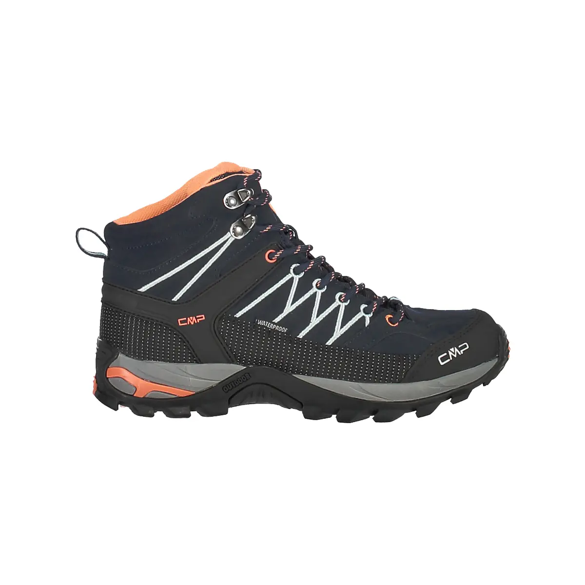 Cmp Women's Bleu Waterproof Hiking Shoes Rigel