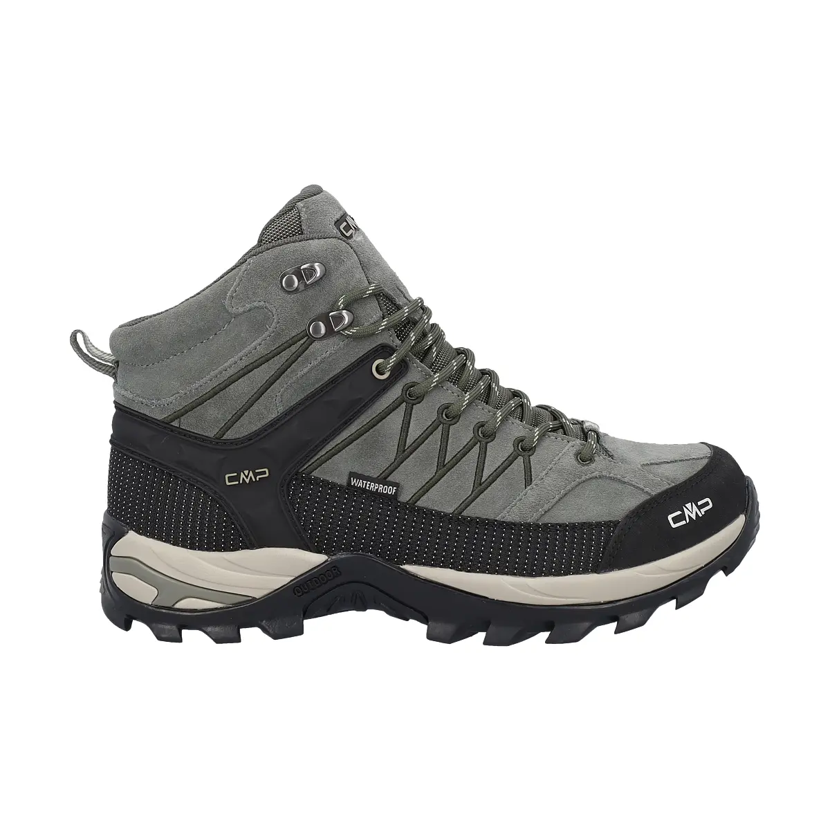 Cmp Gris Botas De Senderismo Impermeables Rigel
