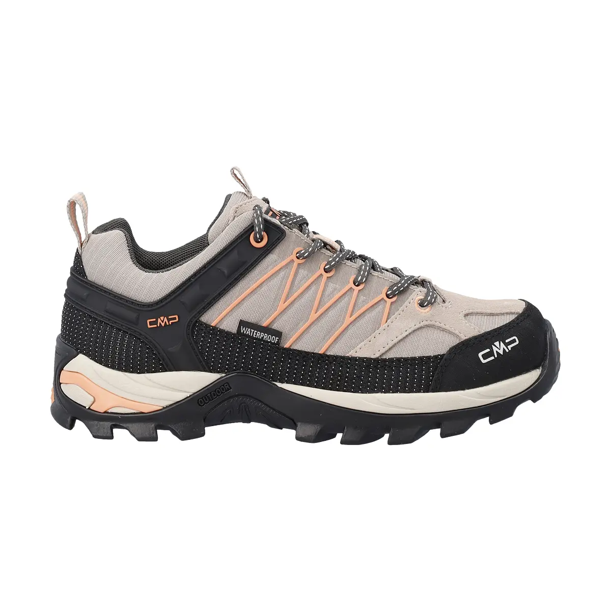 Cmp Beige Dameswandelschoenen Rigel Low Wp