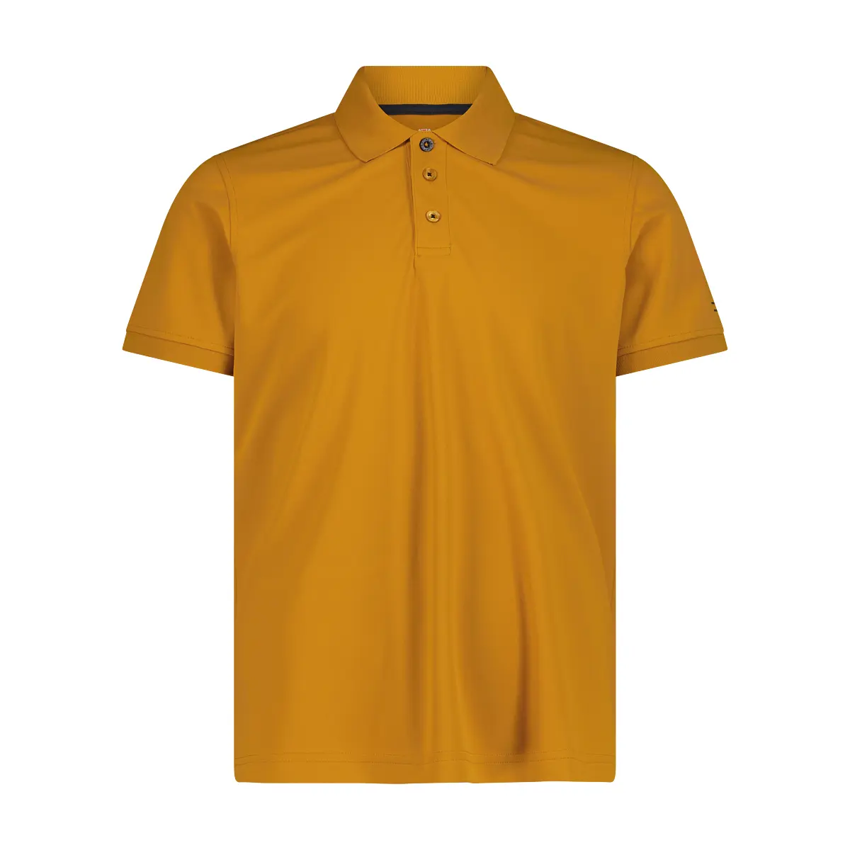 Cmp Herren Orange Polo Technik Monochrom