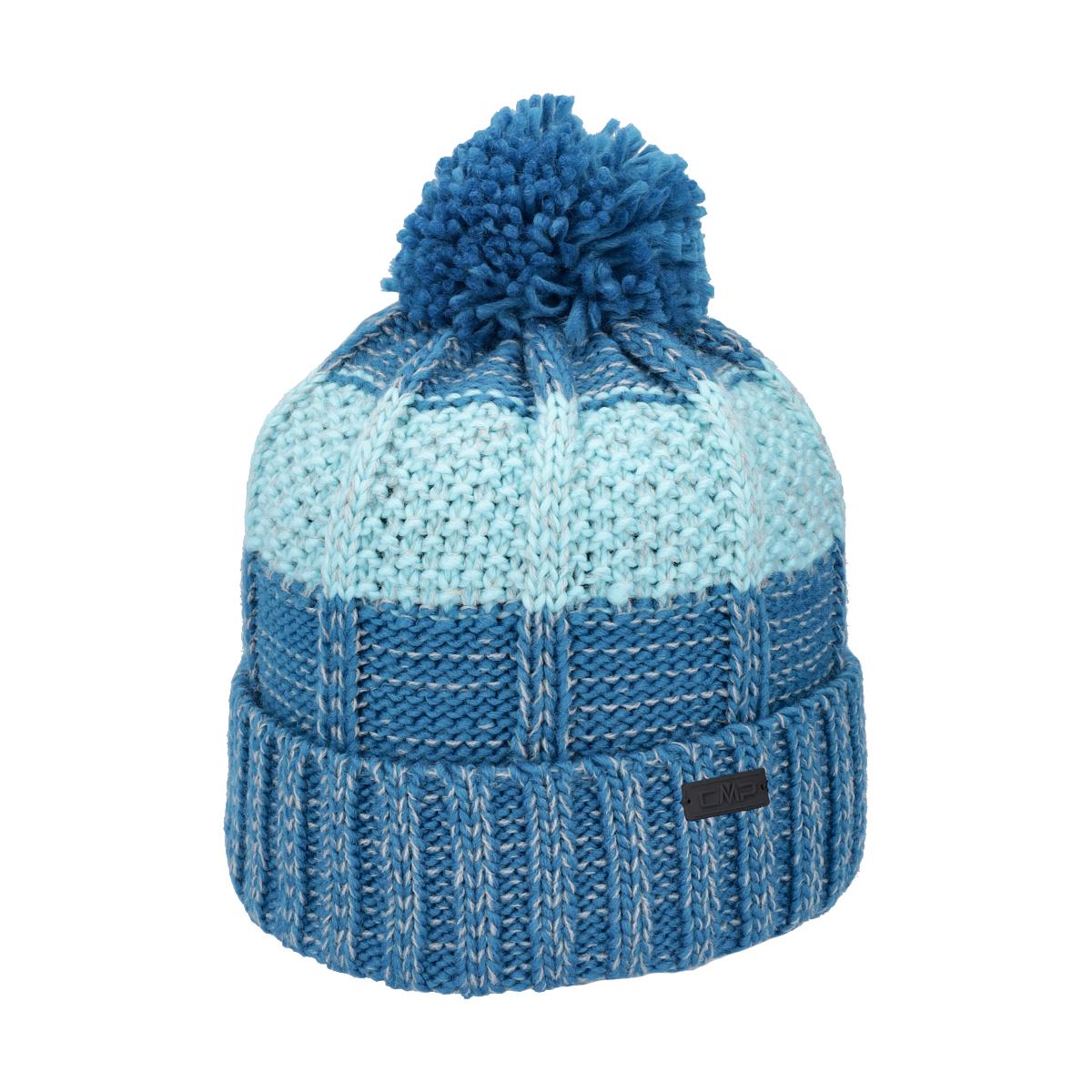 8059342355226 - Kinder Knitted Mütze (Größe ONE SIZE blau)