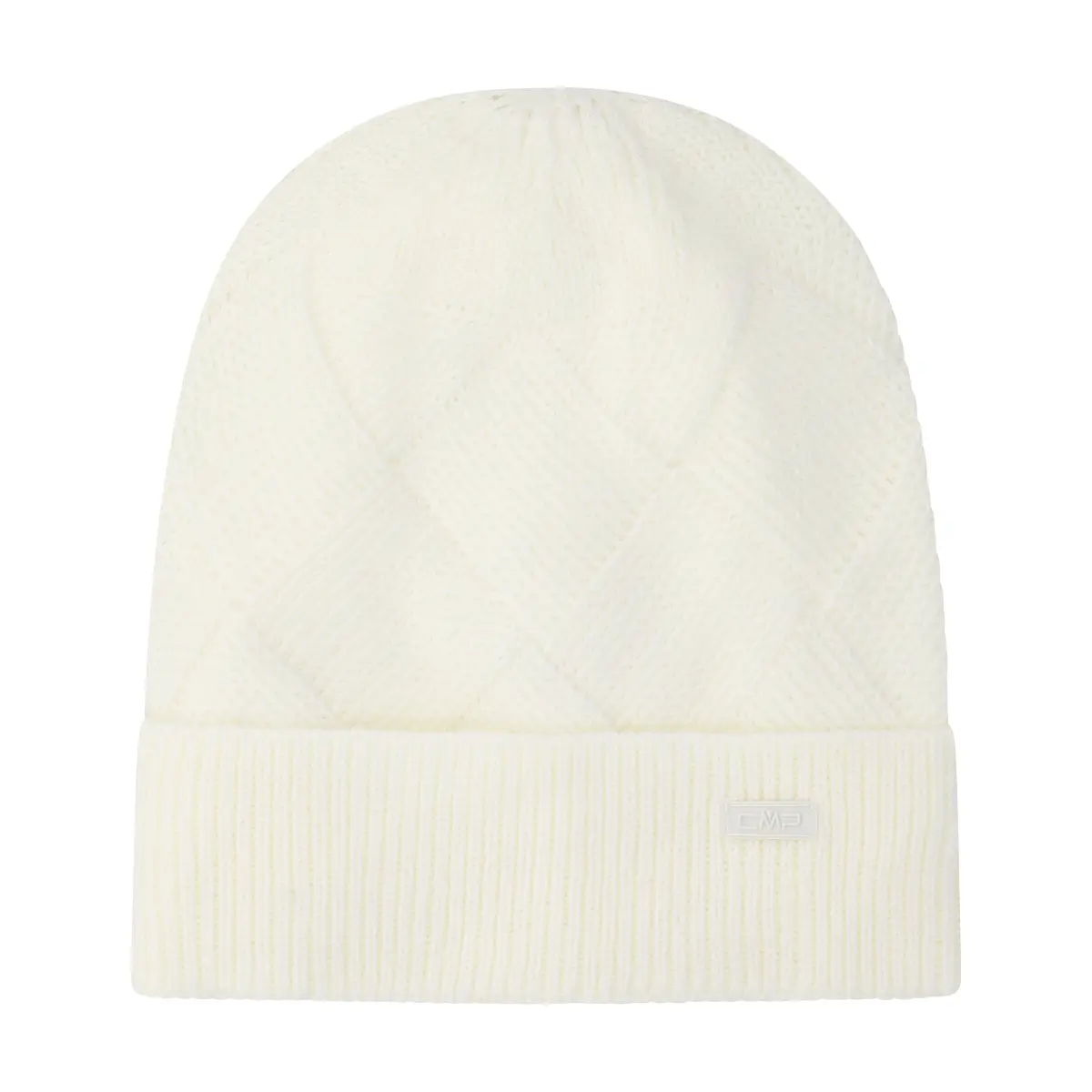 Cmp Women's Blanc Knitted Hat With Fleece Lining