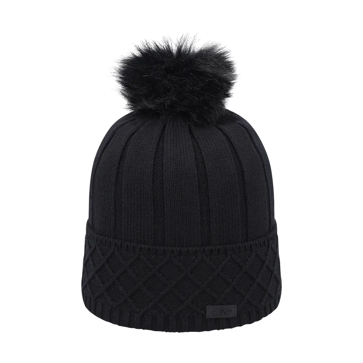 Cmp Women's Noir Knitted Hat With Fleece Lining