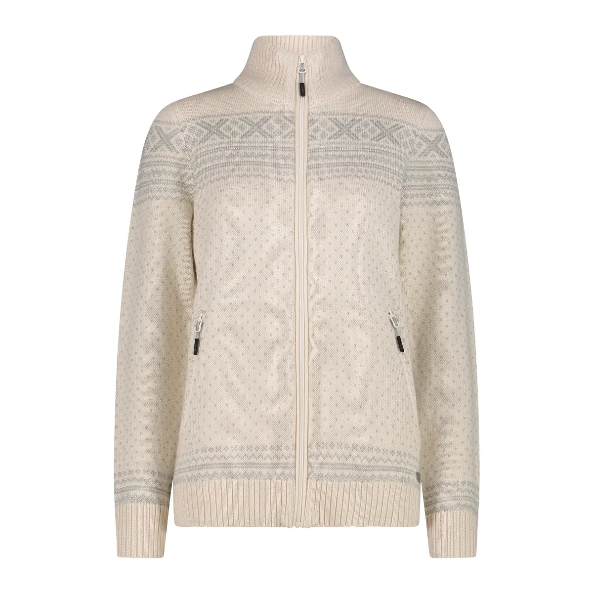 Maglione con zip da donna