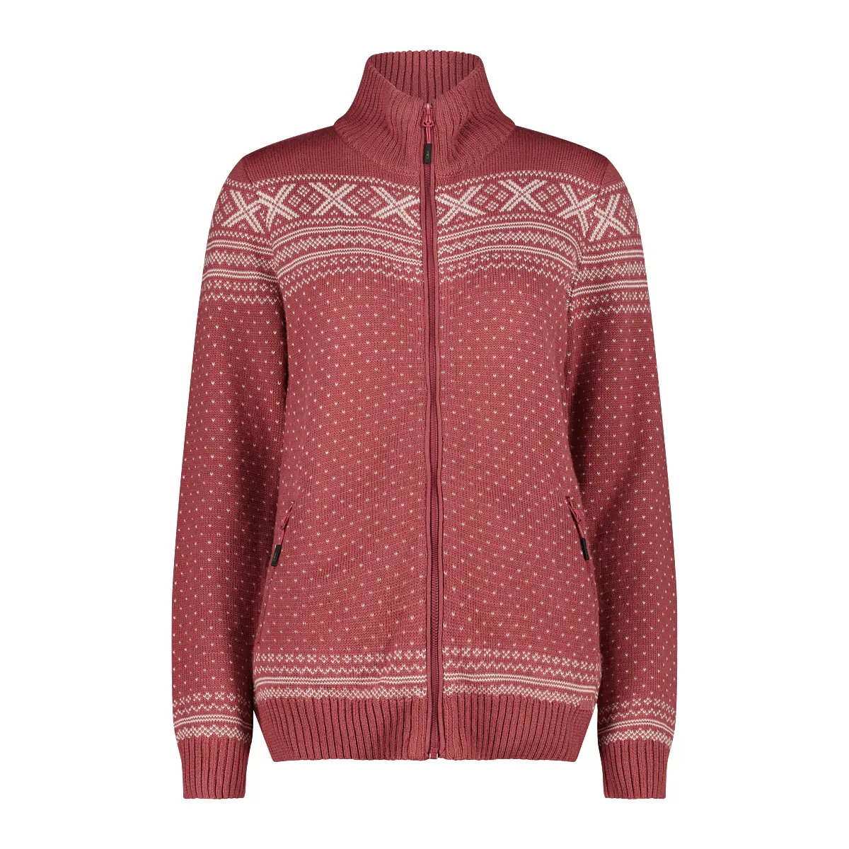 Maglione con zip da donna