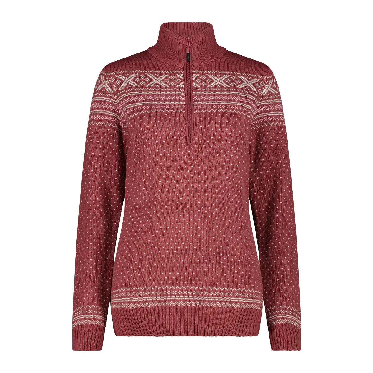 Women’s Half-Zip Pullover CMP Wooltech