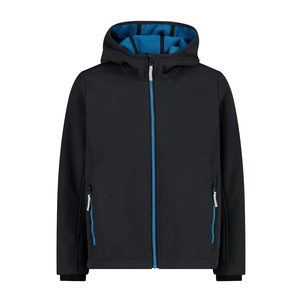 Cmp Unisex Kids Noir Child Hooded Jacket