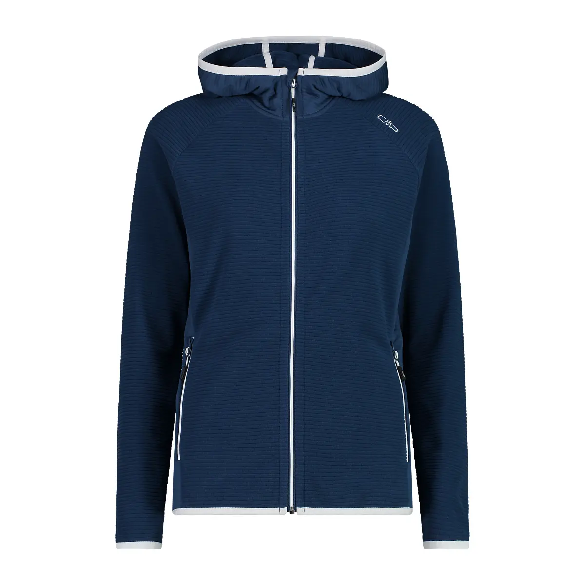 Cmp Mujer Bleu Chaqueta Con Capucha