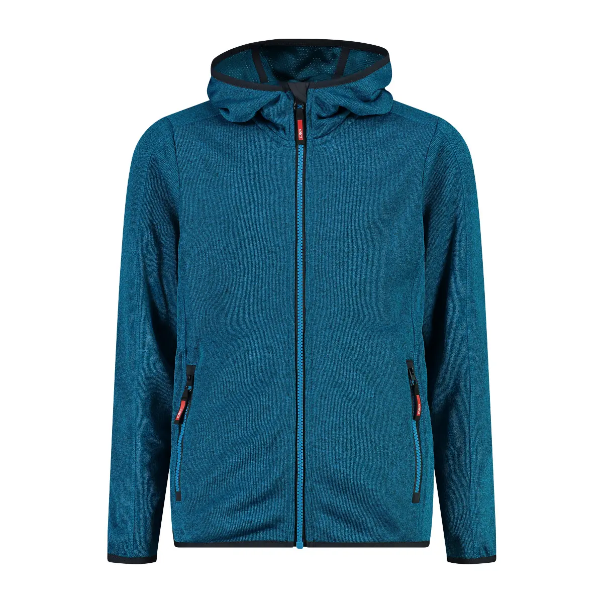 Cmp Unisex Kids Bleu Child Hooded Jacket