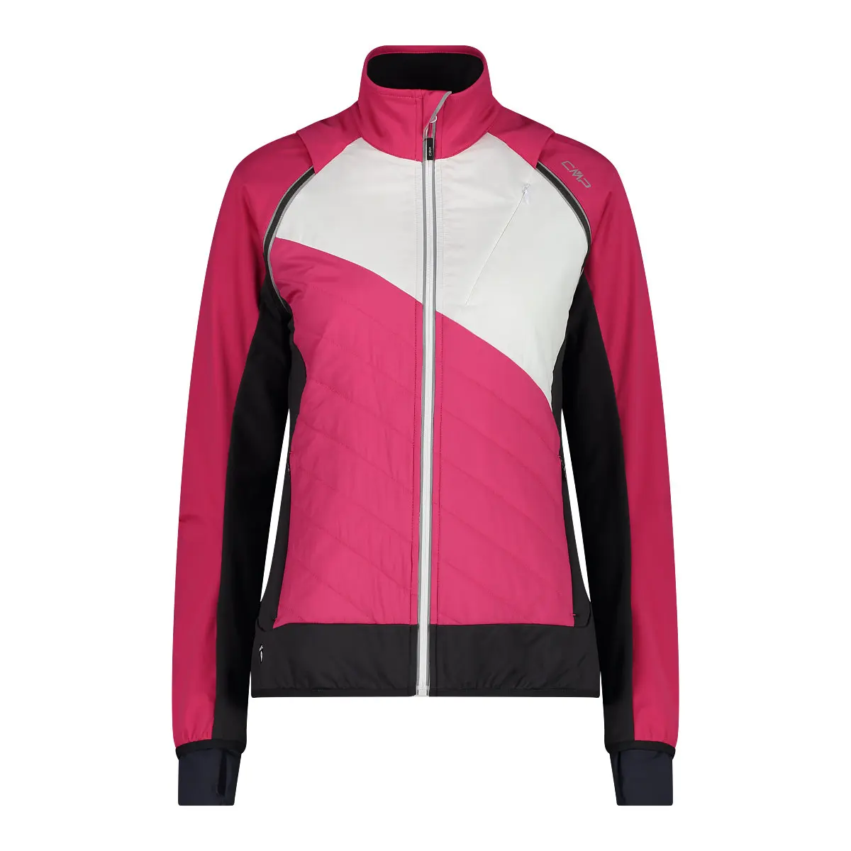 Women's jacket with removable sleeves CMP hybrid