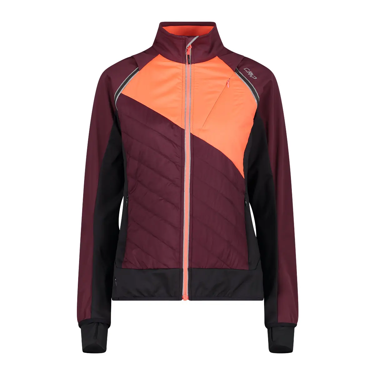 Damen Jacke mit abnehmbaren Ärmeln CMP hybrid