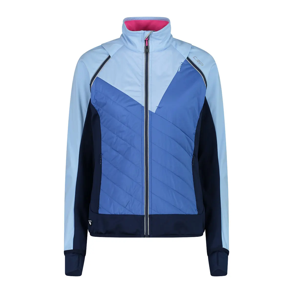 Women's jacket with removable sleeves CMP hybrid