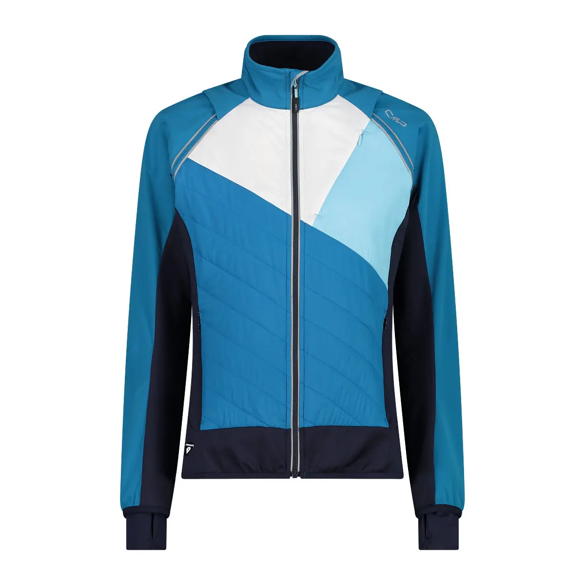 Women's jacket with removable sleeves CMP hybrid