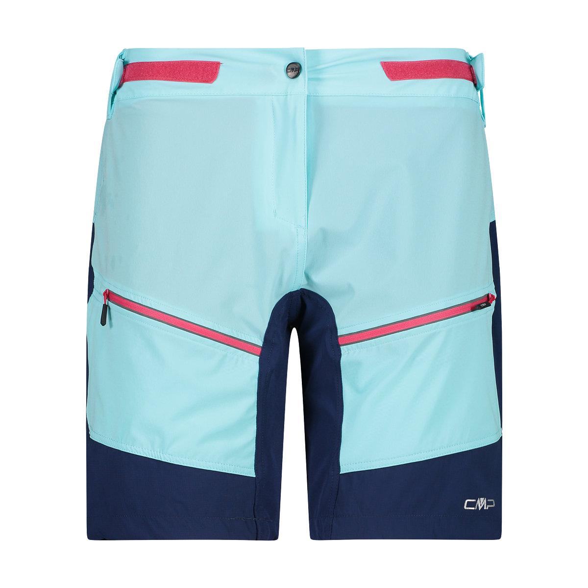 Velo Store - UK Women's Bermuda Shorts with Removable Mesh Lining CMP | Extra 10% off with Subscription, Postage £16.79 to UK Fedex.