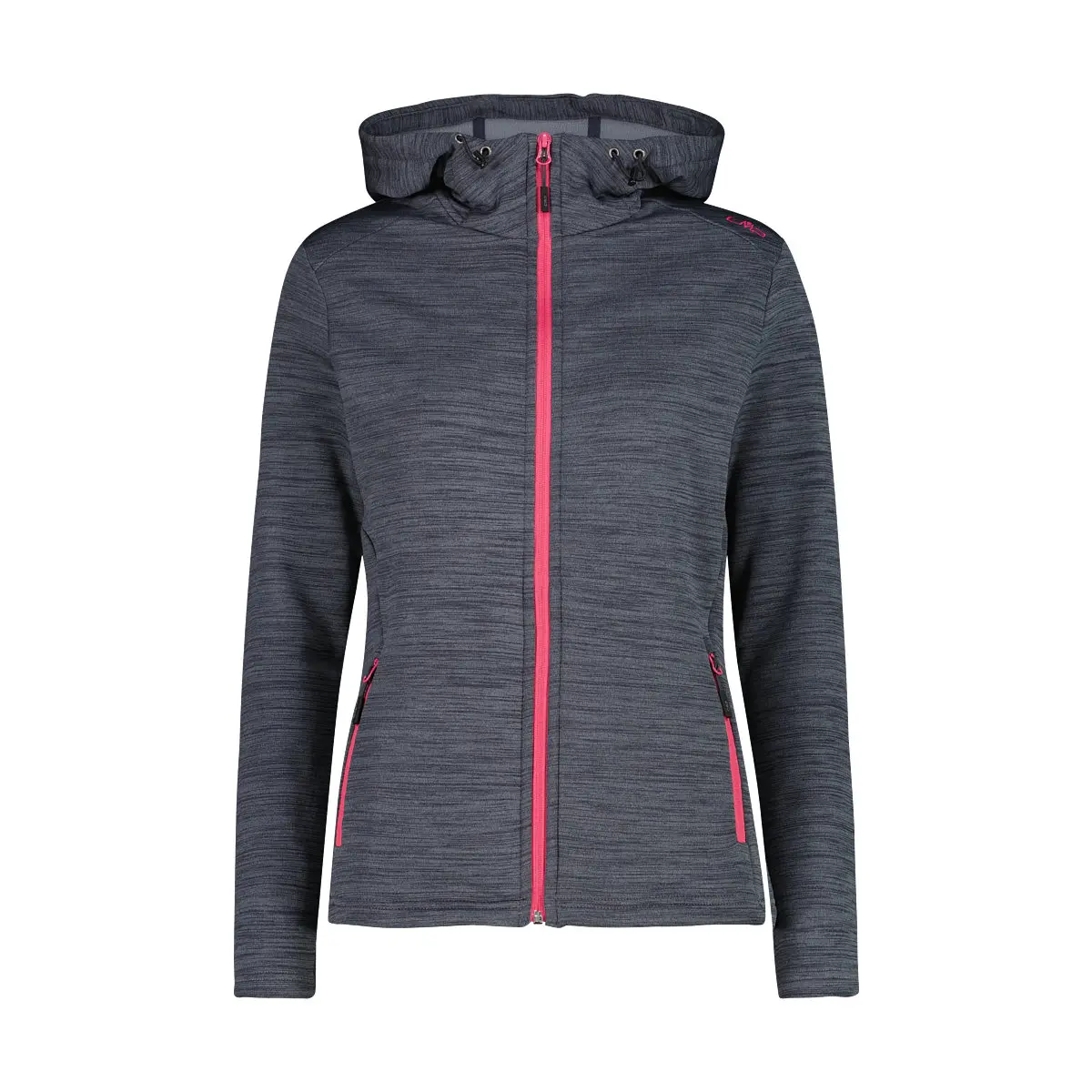 Cmp Women's Gris Hooded Fleece