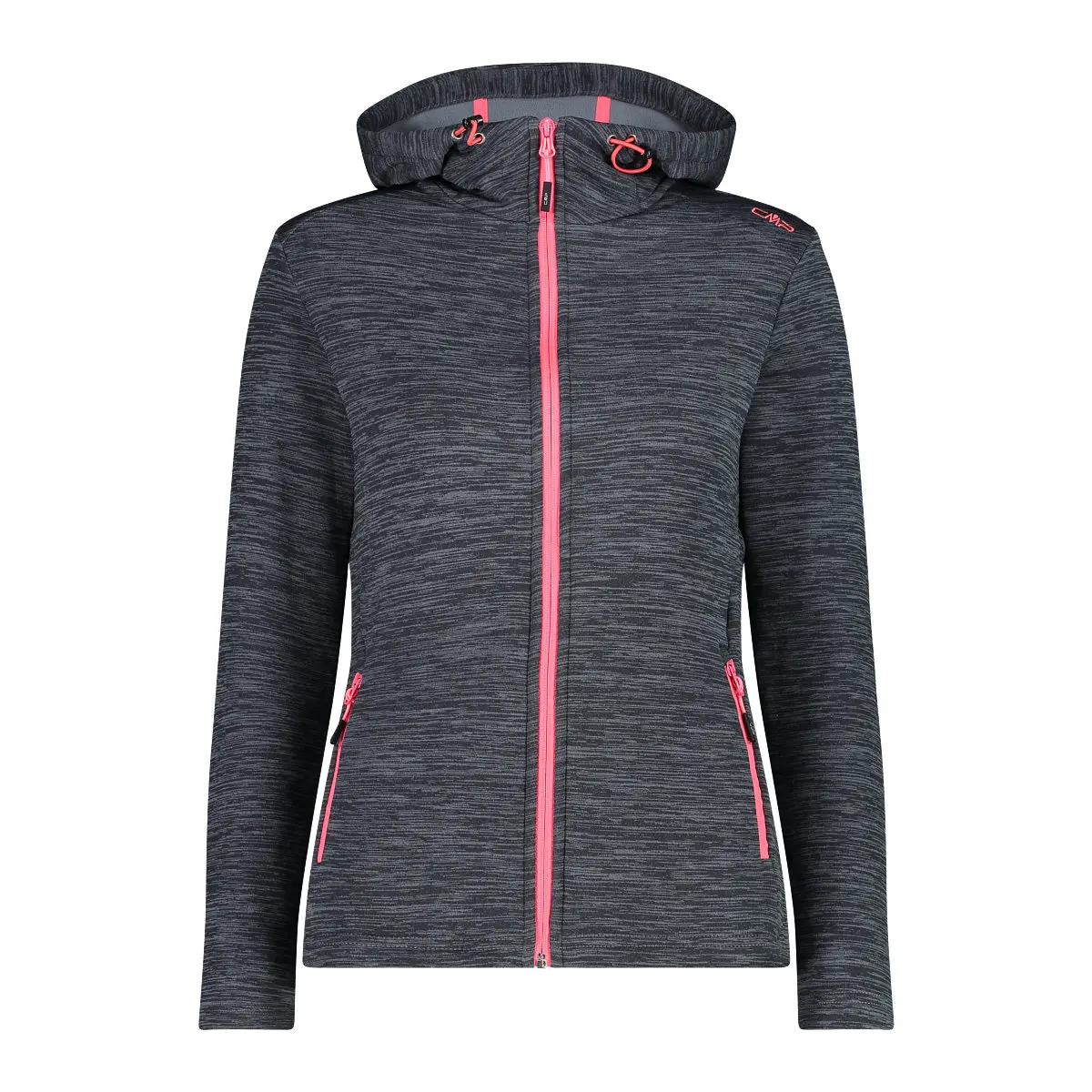 Cmp Women's Gris Hooded Fleece