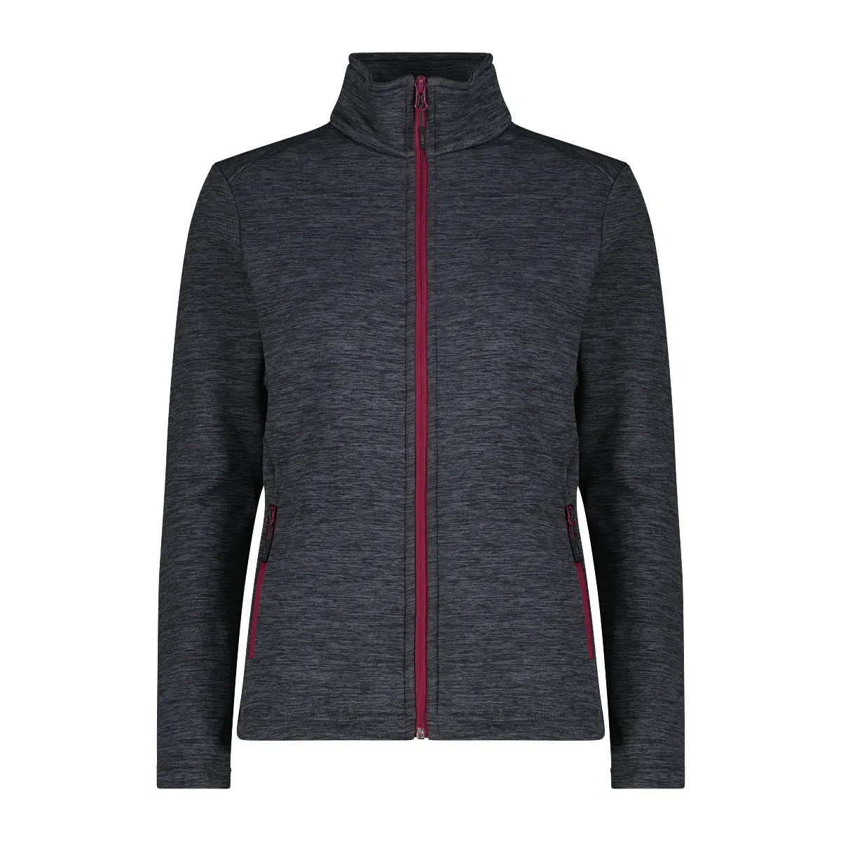 Cmp Women's Gris Zipped Fleece