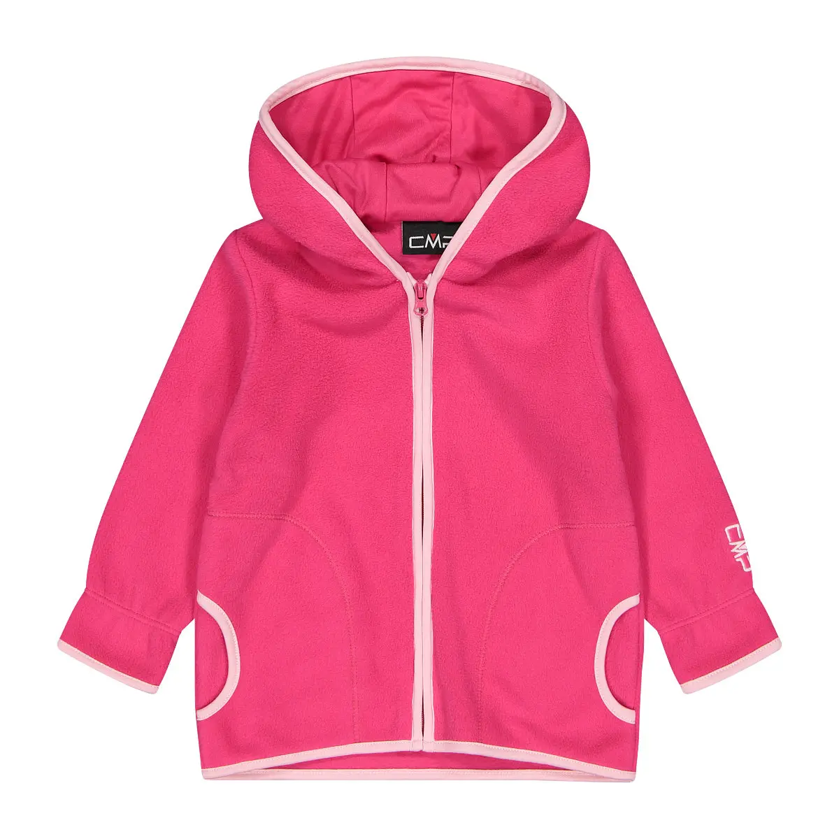 Mädchen Fleecejacke mit Kapuze und Reißverschluss CMP Arctic