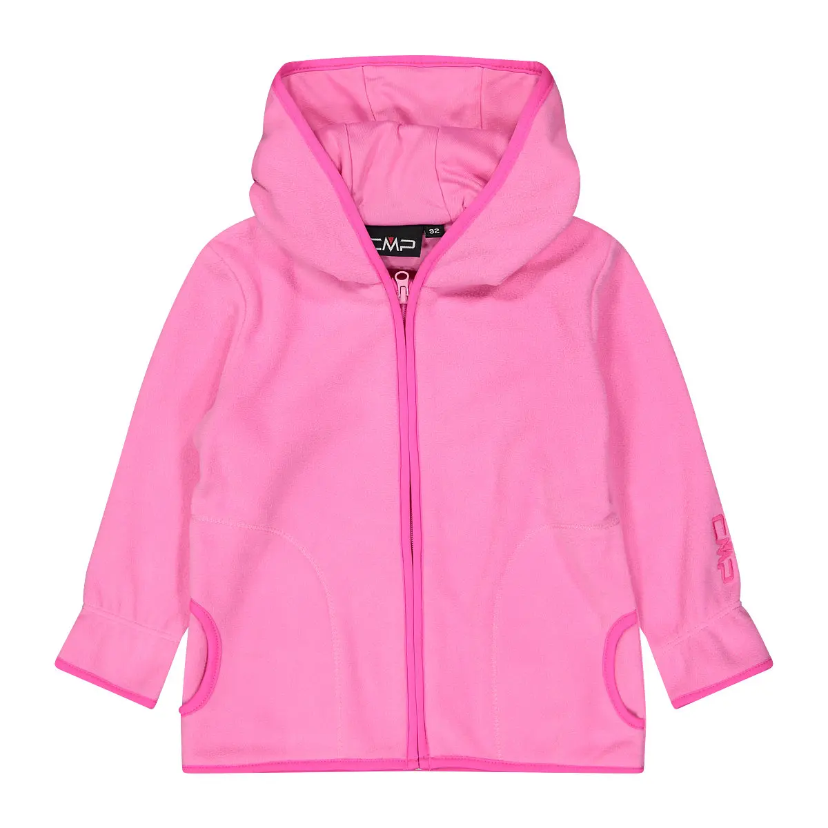 Mädchen Fleecejacke mit Kapuze und Reißverschluss CMP Arctic
