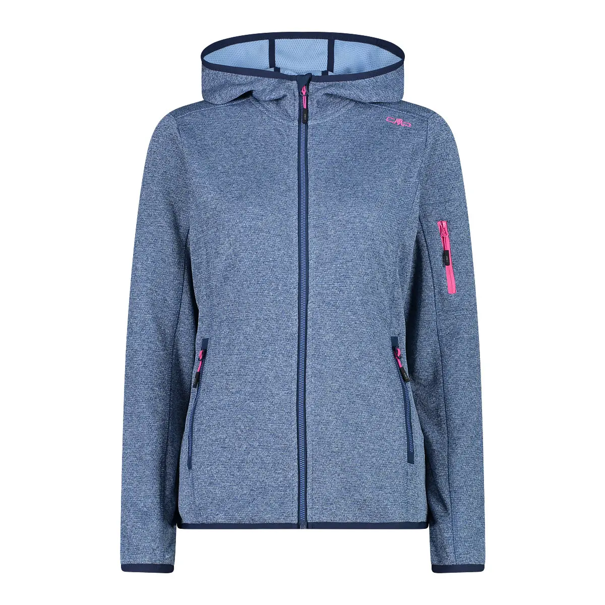 Hoodie Damen CMP Knit-Tech