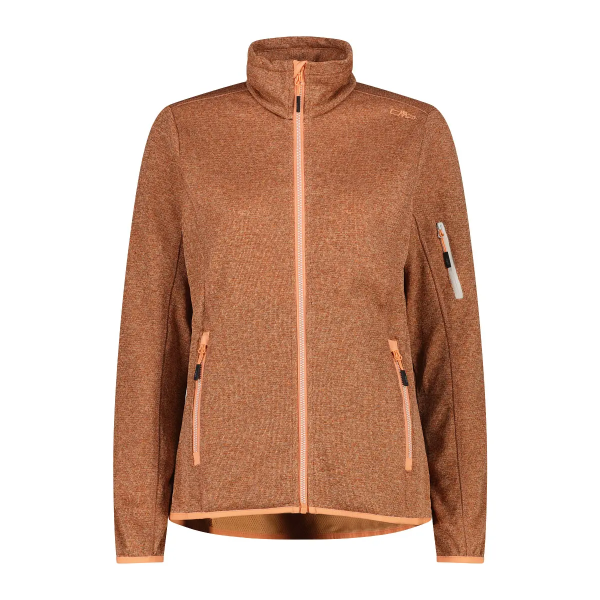 Cmp Marron Sudadera Knit-Tech
