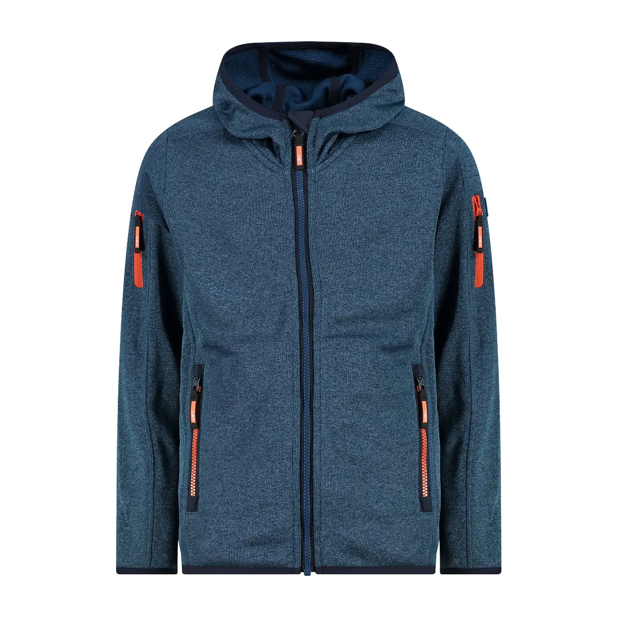 Cmp Herren Bleu Fleece Mit Kapuze Kind