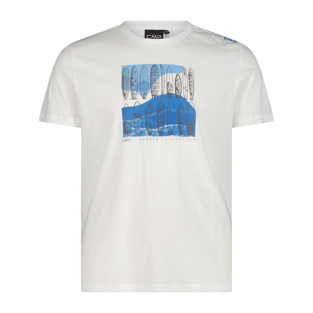 8050243403078 - T-Shirt mit tropischem Druck CMP