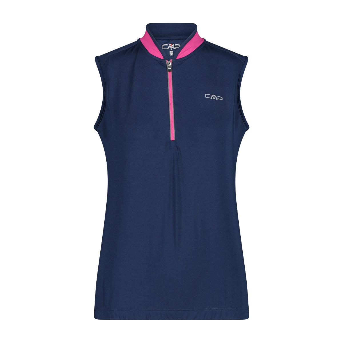 Velo Store - UK Women's half-zip sleeveless jersey CMP | Extra 10% off with Subscription, Postage £16.79 to UK Fedex.