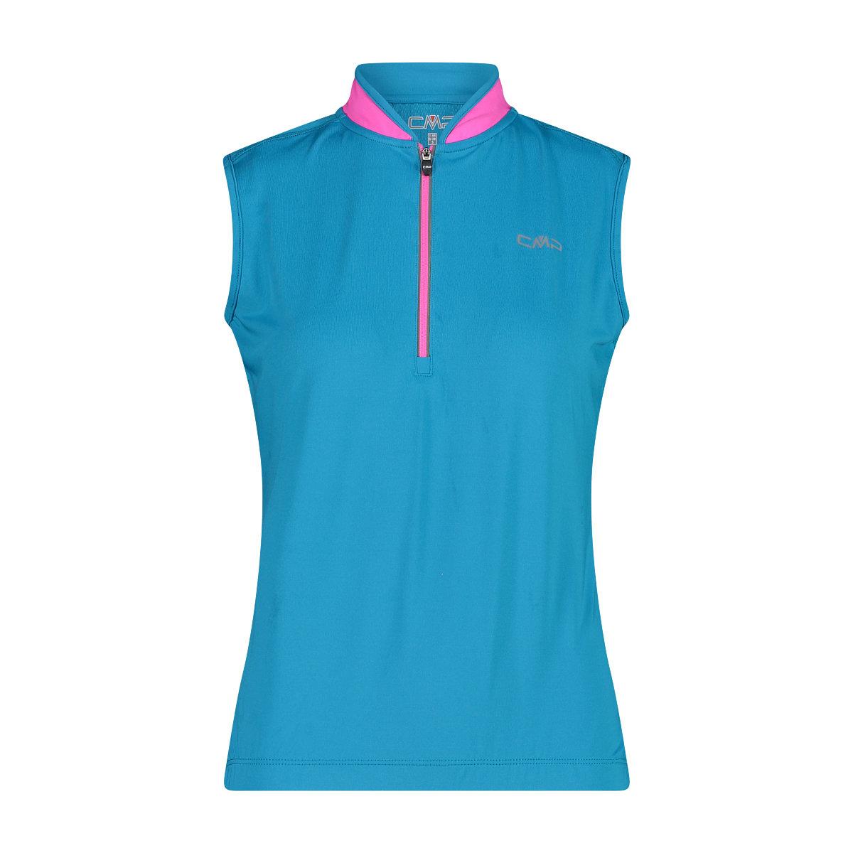 Velo Store - UK Women's half-zip sleeveless jersey CMP | Extra 10% off with Subscription, Postage £16.79 to UK Fedex.