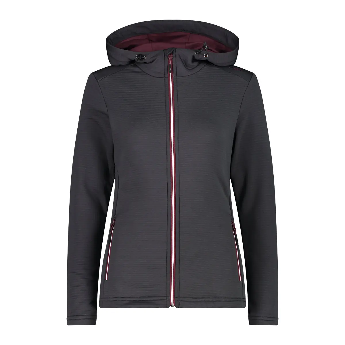 Cmp Women's Gris Hooded Fleece