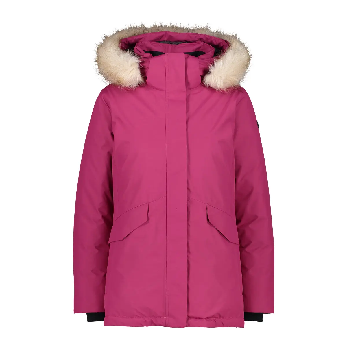 Cmp Women's Rouge Zip-Up Hooded Parka