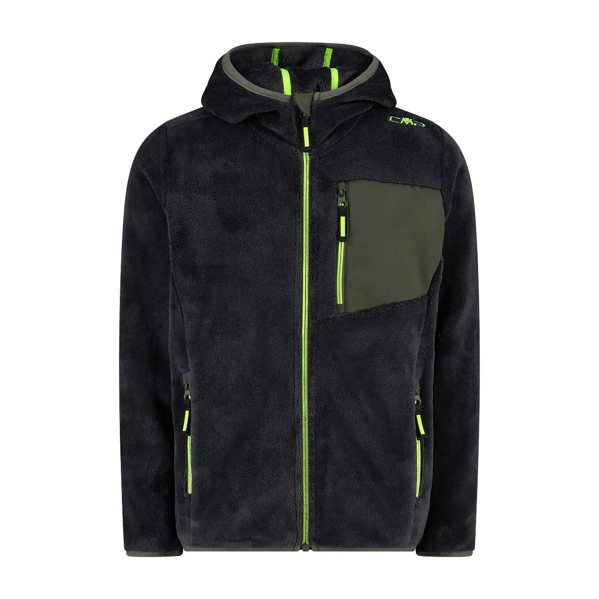 Cmp Boys Gris Children's Hooded Fleece