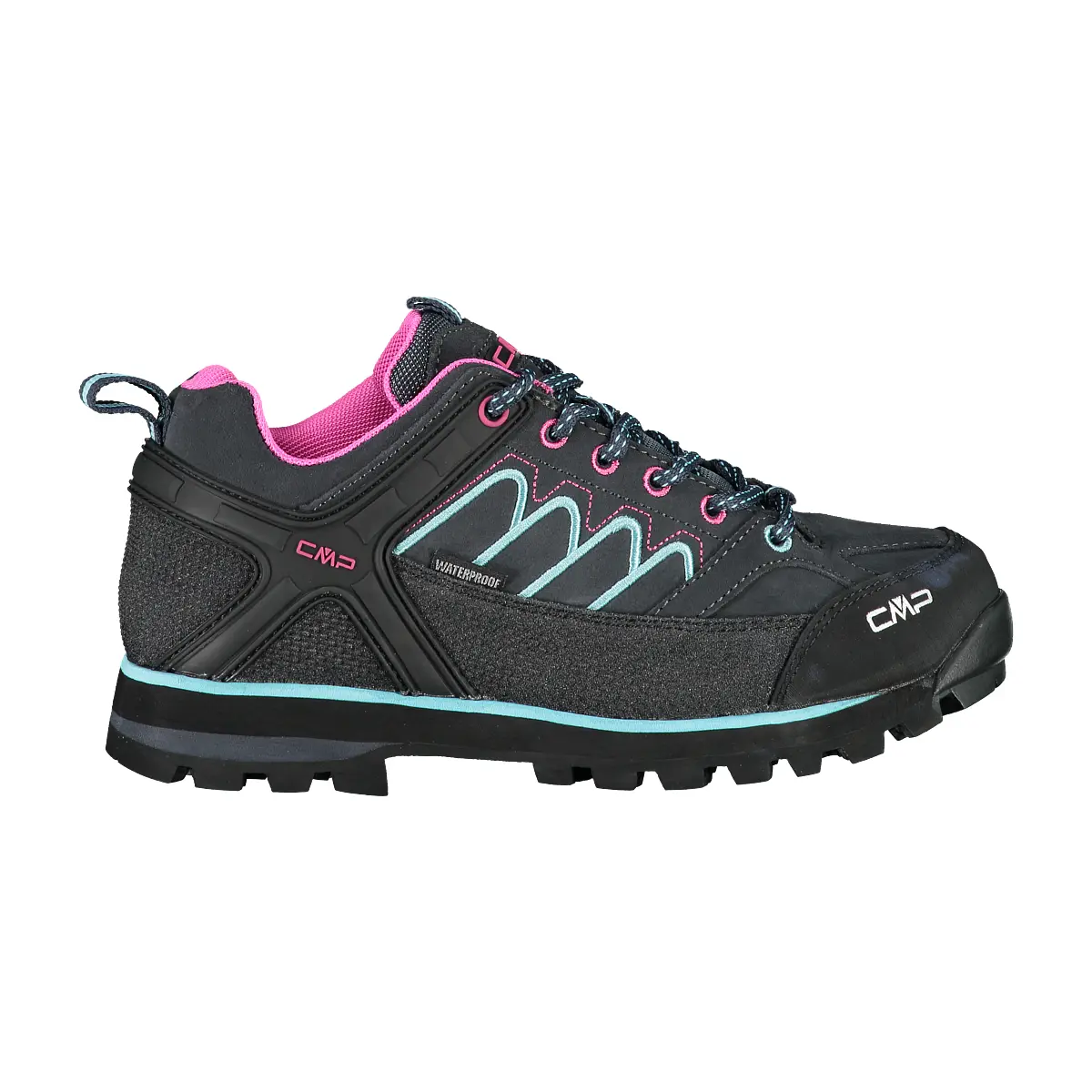 Cmp Women's Gris Low Hiking Trainers For Moon Waterprof