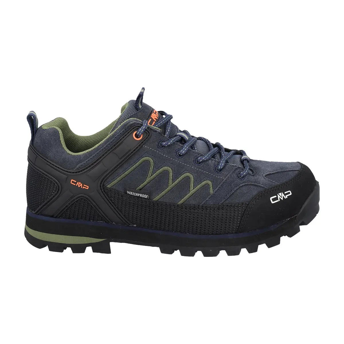 Cmp Unisex Bleu Hiking Shoes Wp