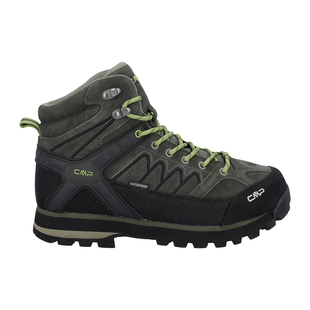 Cmp Men's Vert Mid Hiking Trainers Moon Waterprof