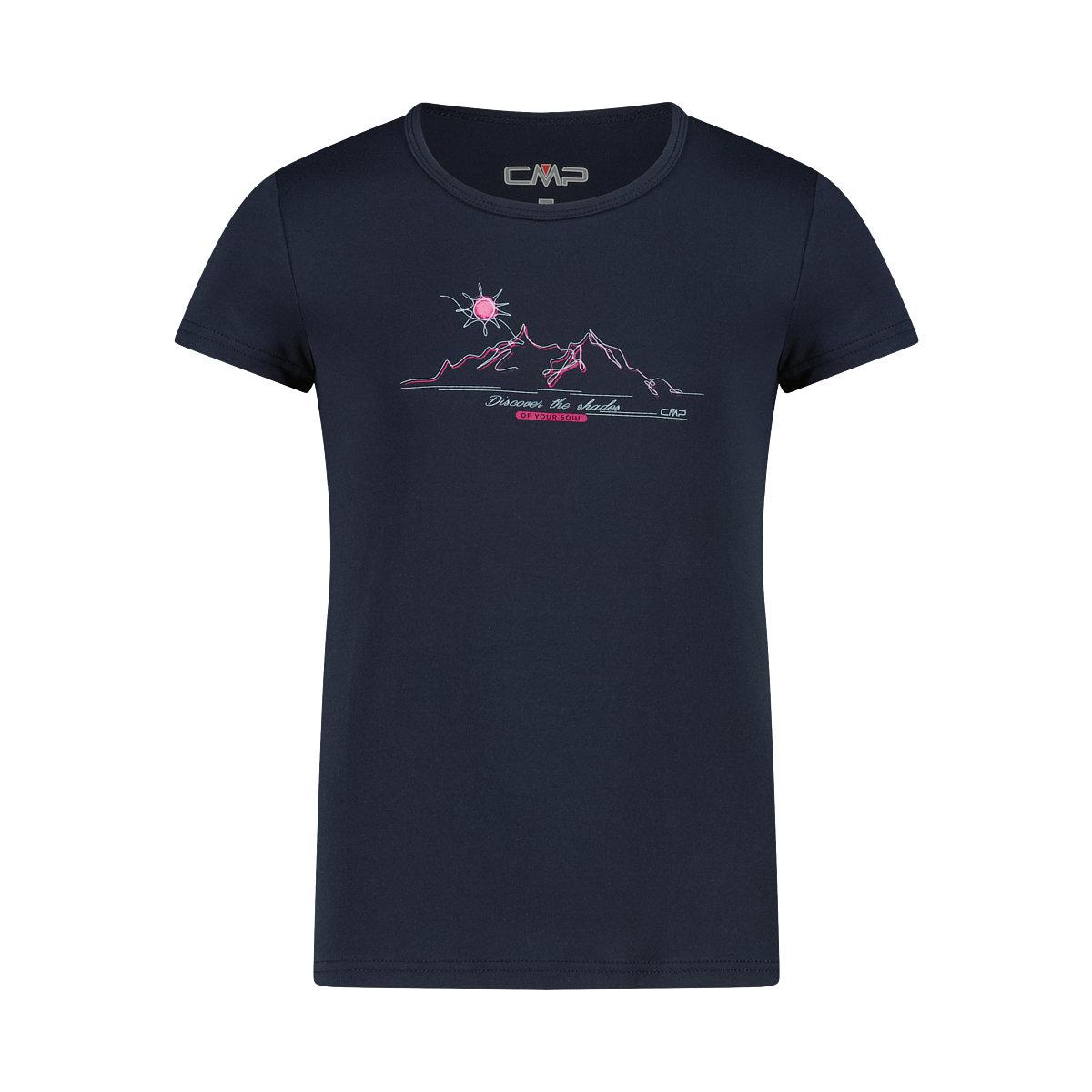 8050243547642 - Mädchen T-Shirt mit weitem Ausschnitt CMP