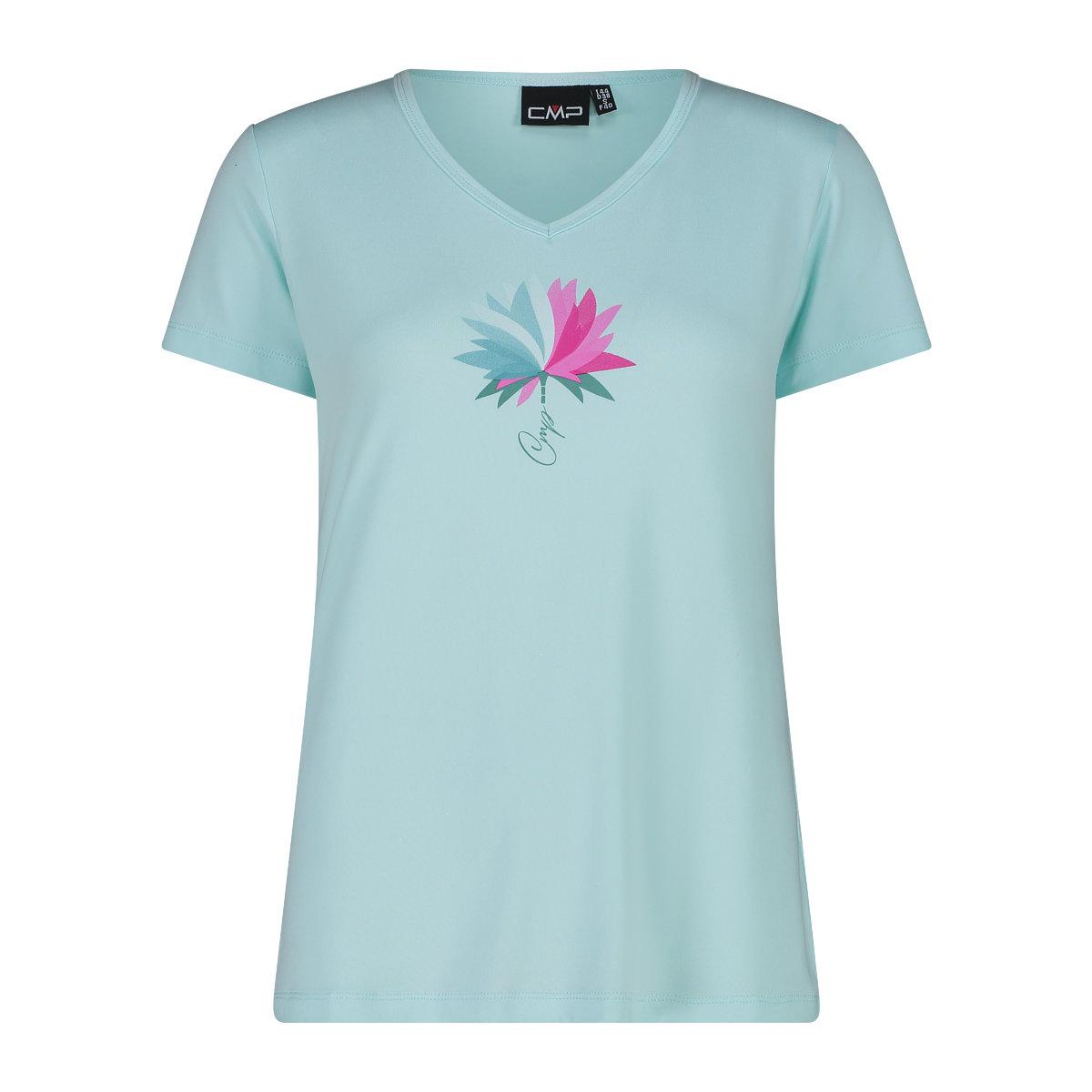 8050243348744 - Damen T-Shirt mit weitem Ausschnitt CMP
