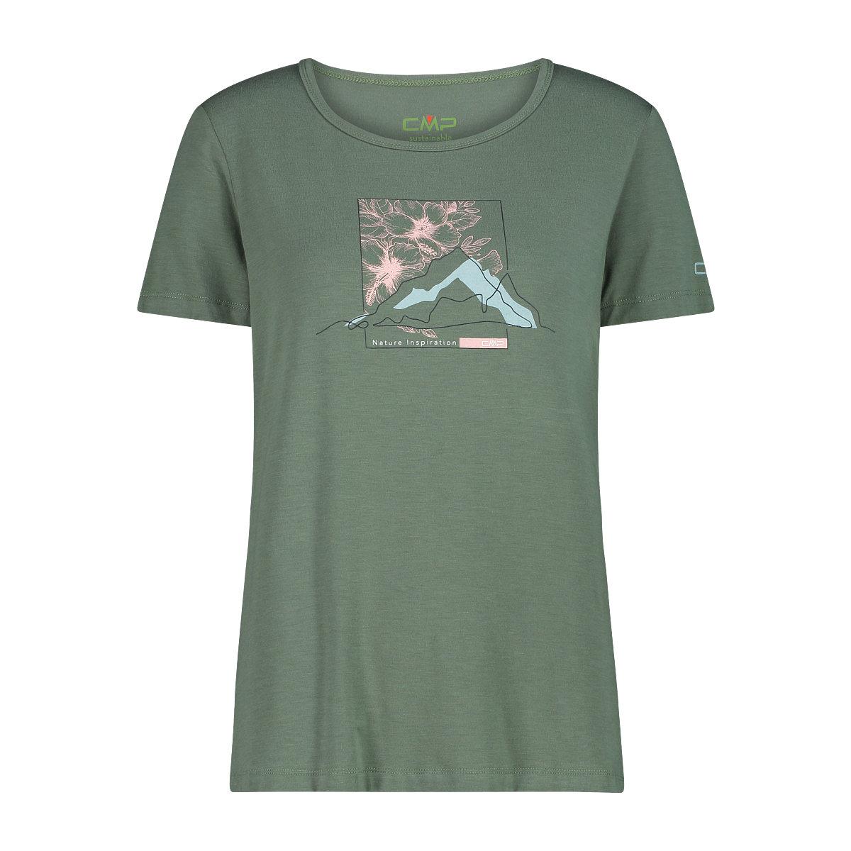 8058949569166 - Damen T-Shirt aus Bambus CMP