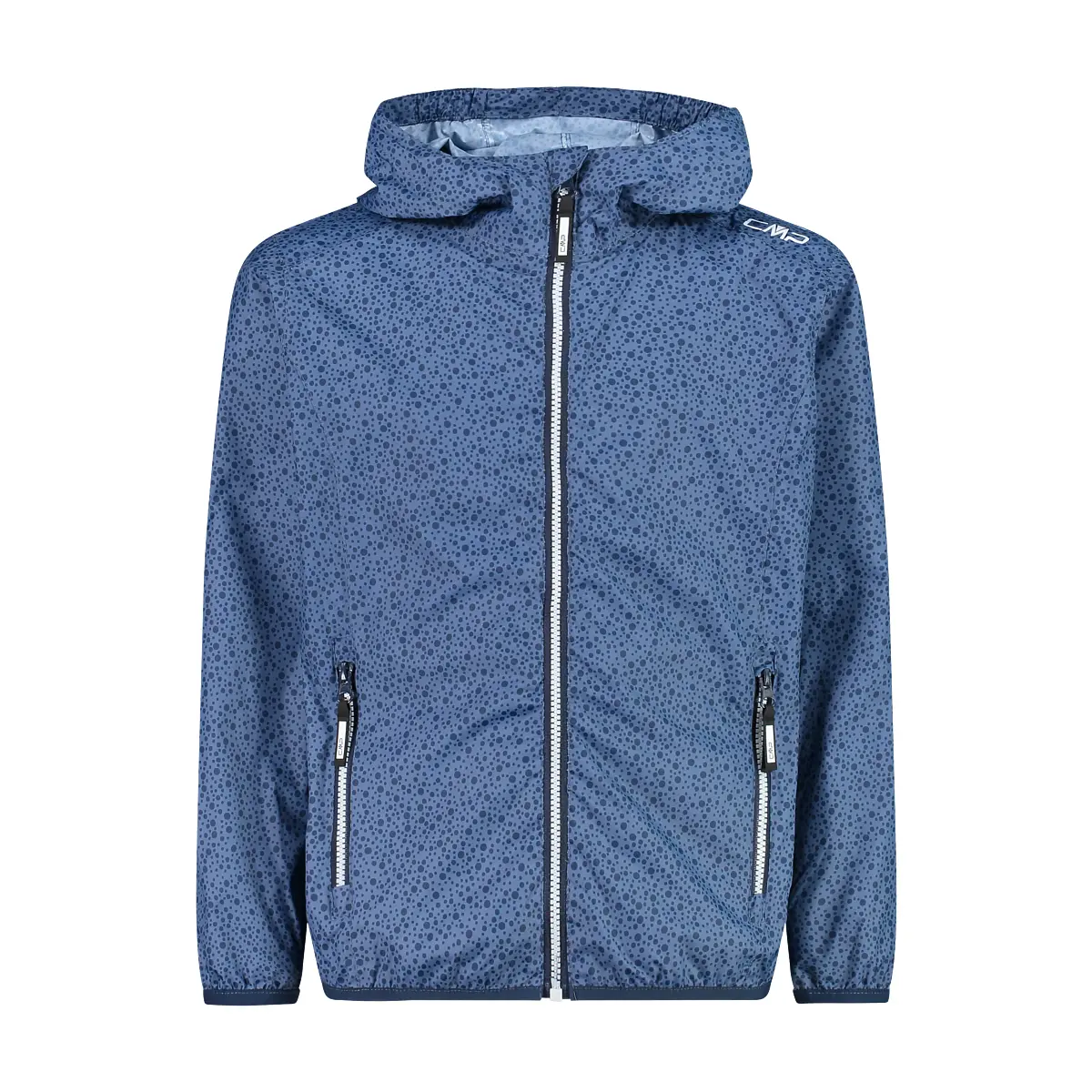 Cmp Girls Bleu ' Waterproof Hooded Jacket