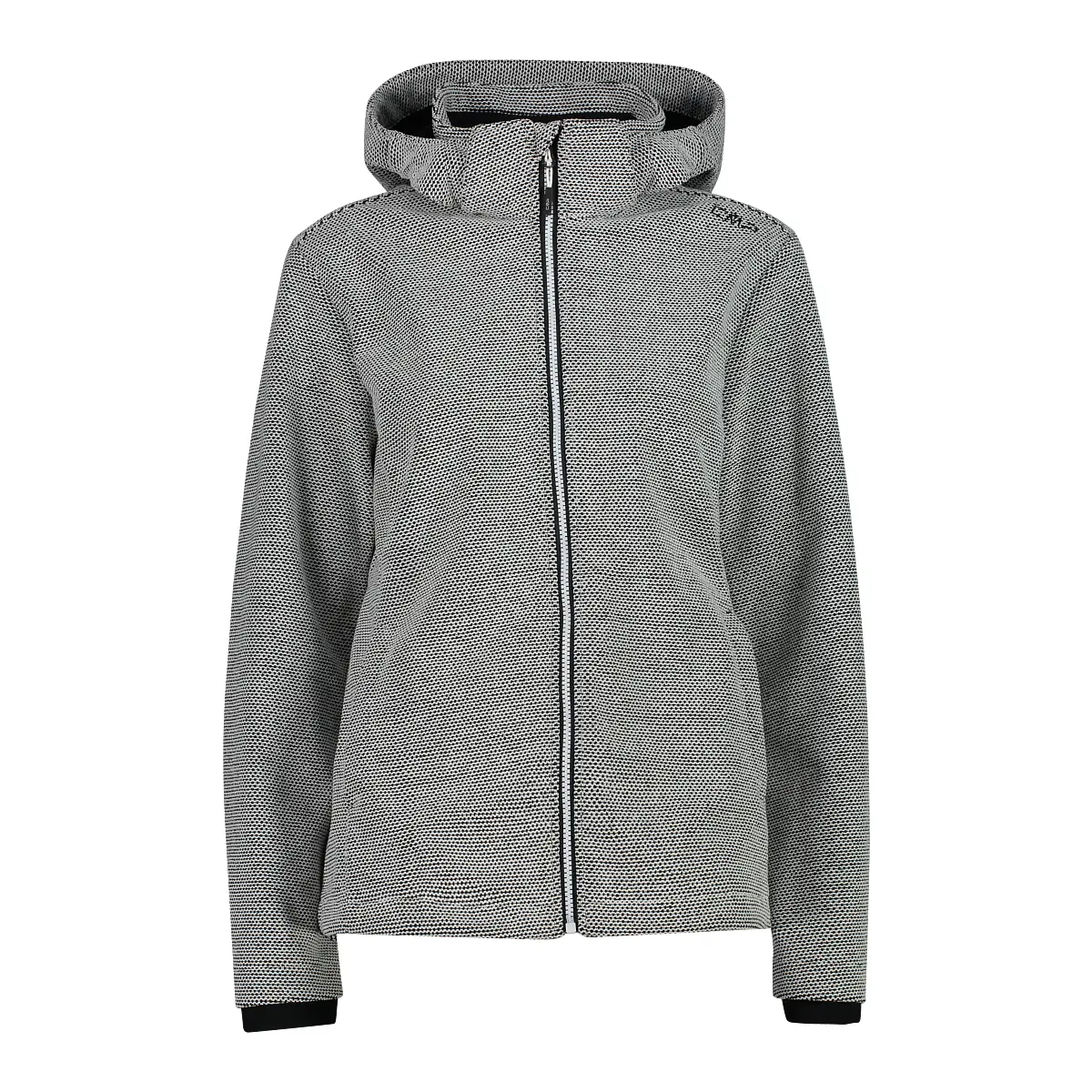 Cmp Women's Gris Zip-Up Hooded Jacket