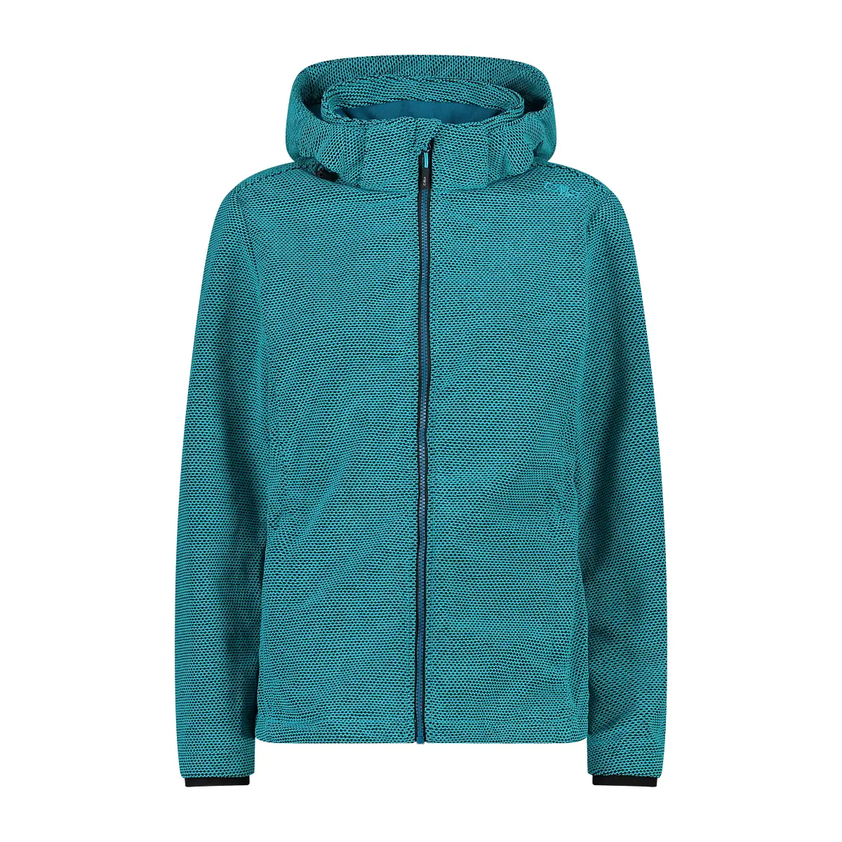 Cmp Women's Bleu Zip-Up Hooded Jacket