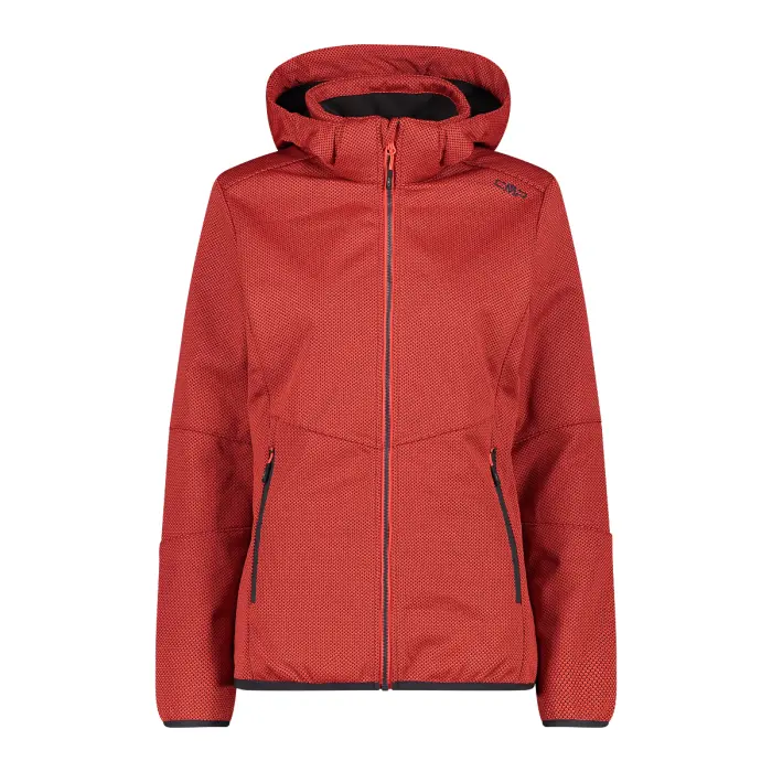 Cmp Women's Rouge Zip-Up Hooded Jacket