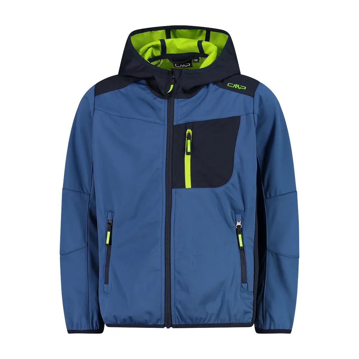 Cmp Boys Bleu Children's Hooded Jacket