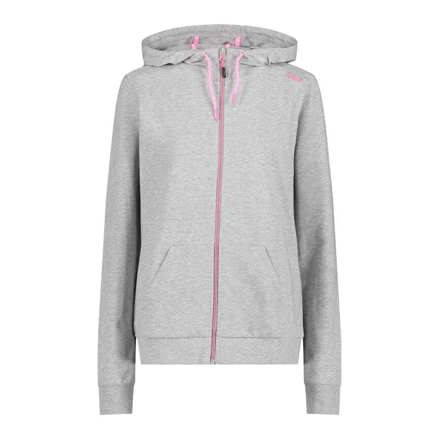 Cmp Women's Gris Hooded Sweatshirt