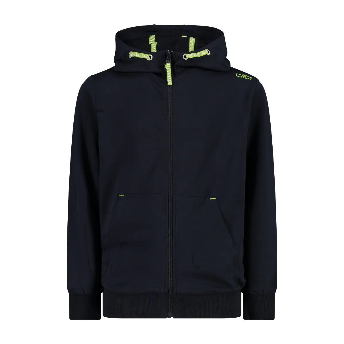 Cmp Boys Noir Children's Hooded Jacket