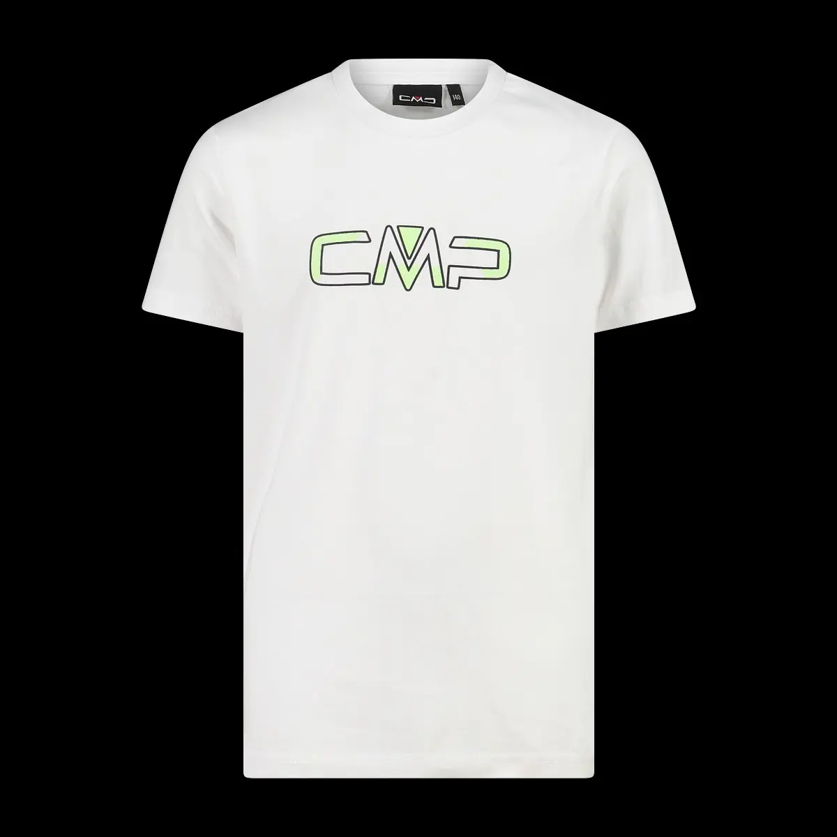 Cmp Boys Blanc Maxi Logo T-Shirt For Kids